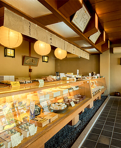 店内の内観