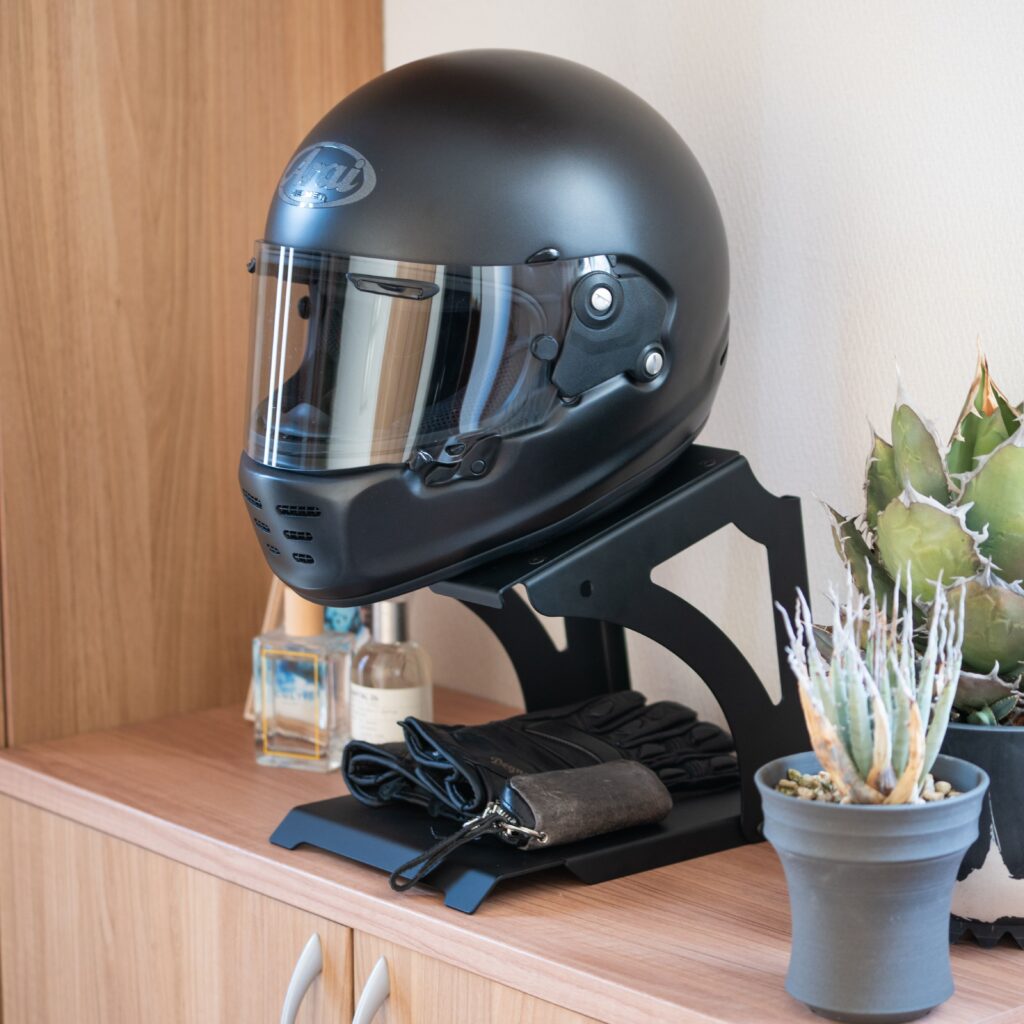 ヘルメットスタンド