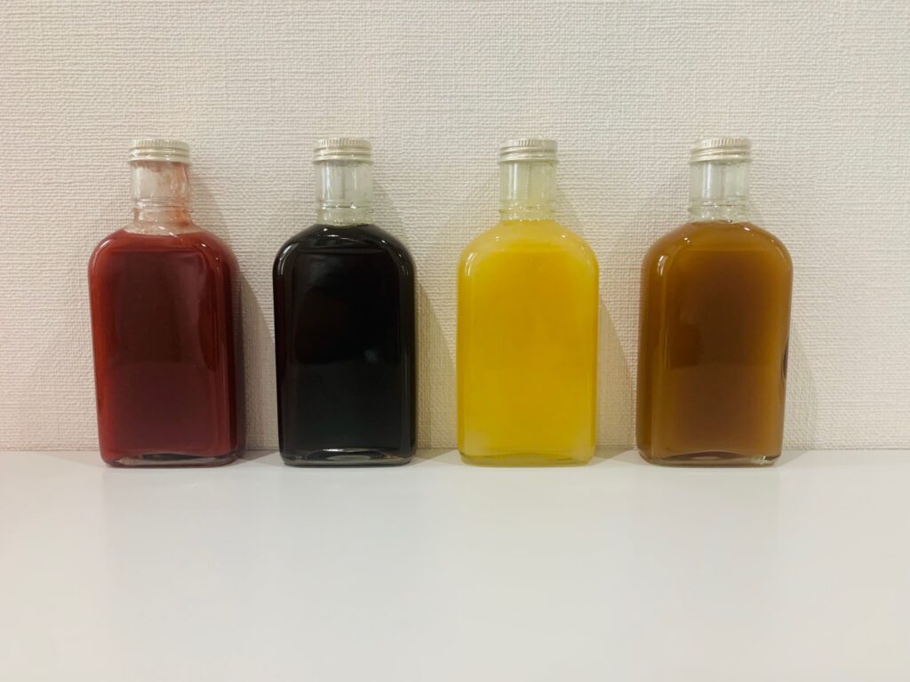 シロップ各種