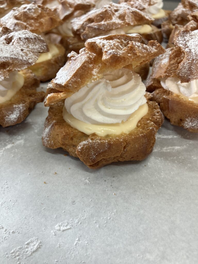 米粉シュークリーム