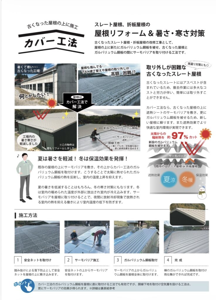 カバー工法