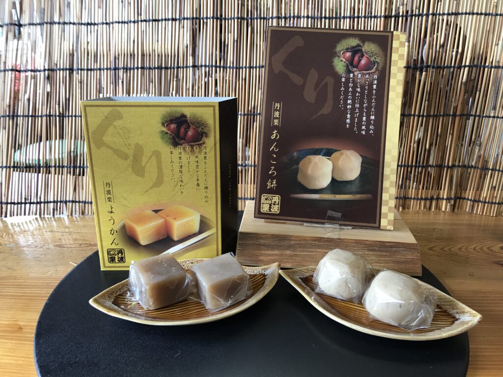 丹波栗羊羹・あんころ