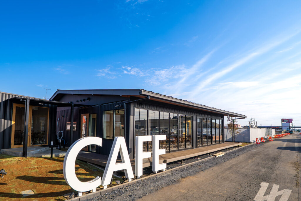 コンテナカフェ(栃木県壬生町)